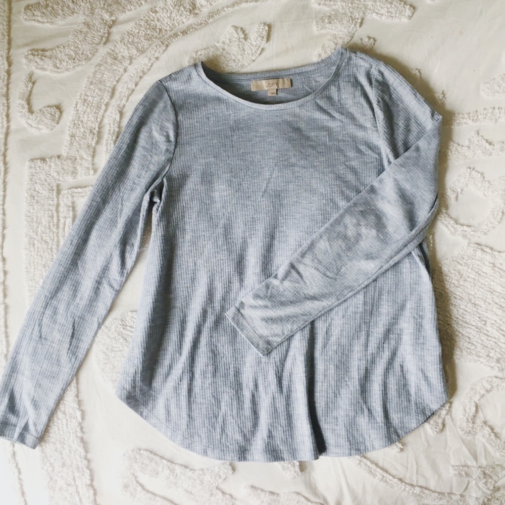 Periwinkle Blue Flowy Long Sleeve.